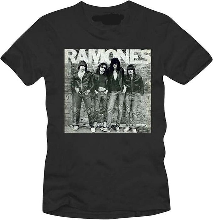 Ramones Album Band T-shirt – First Album Tee – Mens Band Tees