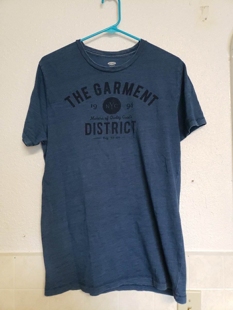 Vintage NYC Garment District Fashion Design Sewing Art T-Shirt Adult M Y2k 1994