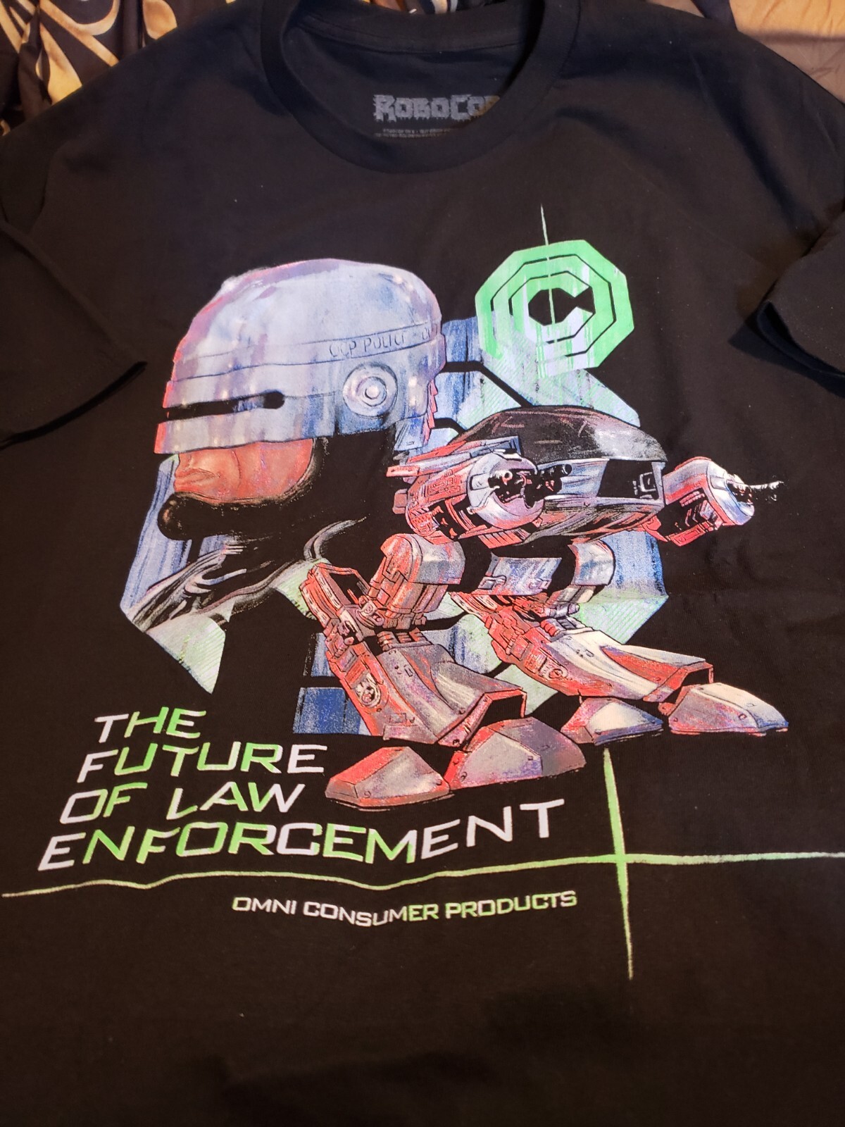 RETRO TEE ! 1980’S ROBOCOP MOVIE T-SHIRT LOOT CRATE NOT AVAILABLE IN STORES 2XL