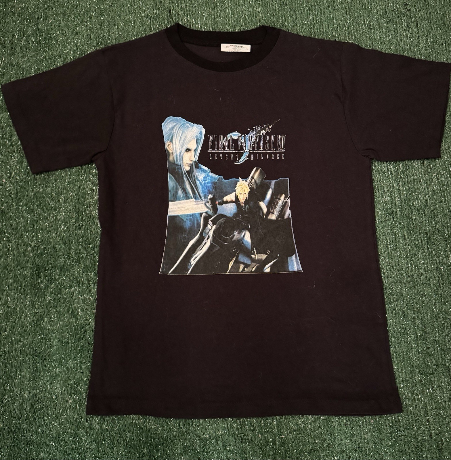 VTG Final Fantasy 7 Shirt Video Game Promo Cloud Sephiroth Advent Children RARE