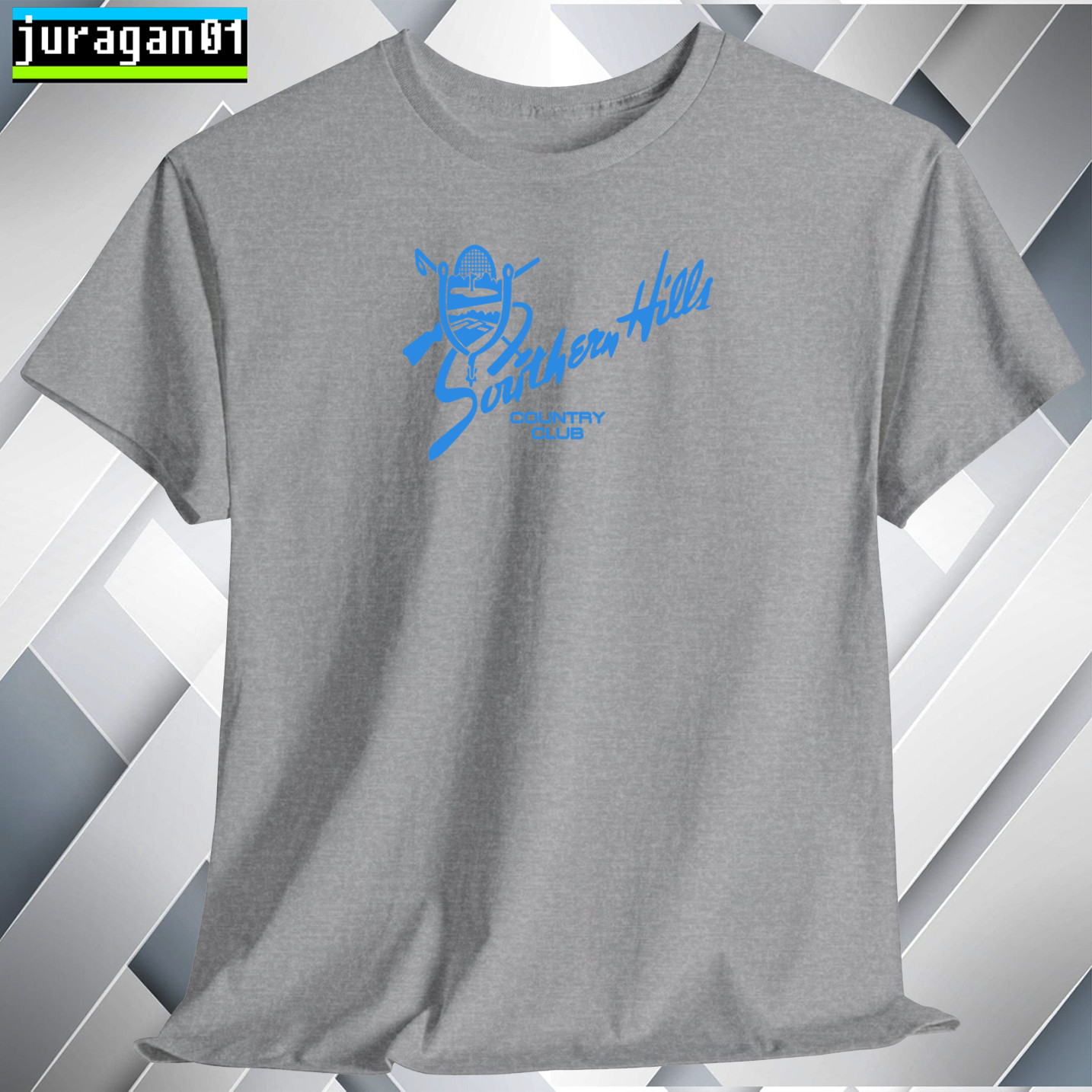Southern Hills Country T-Shirt Black Navy White Grey Red Orange Choco S to 5XL