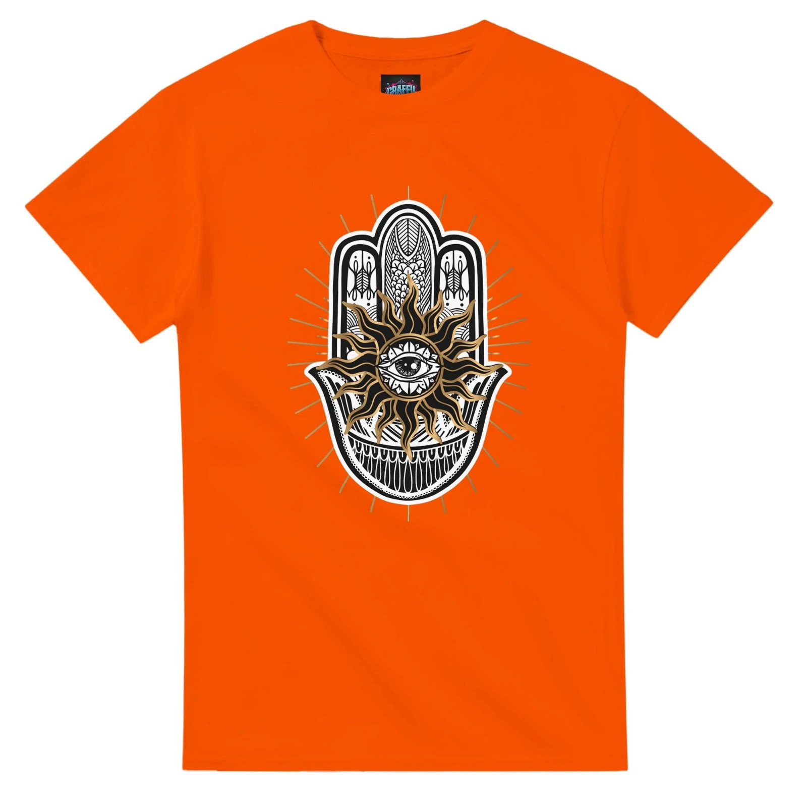 Graffiti Lux Meditation Graphic T-Shirt – High-Quality Cotton Tee-White 2XL