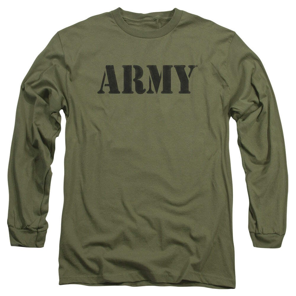 Army Army Licensed Adult Unisex Long Sleeve T-Shirt SM-3X