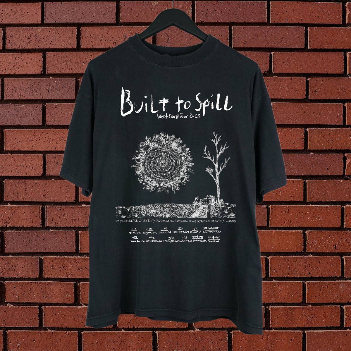 Rare Built To Spill Spring Summer Tour All Size S to 5XL T-shirt