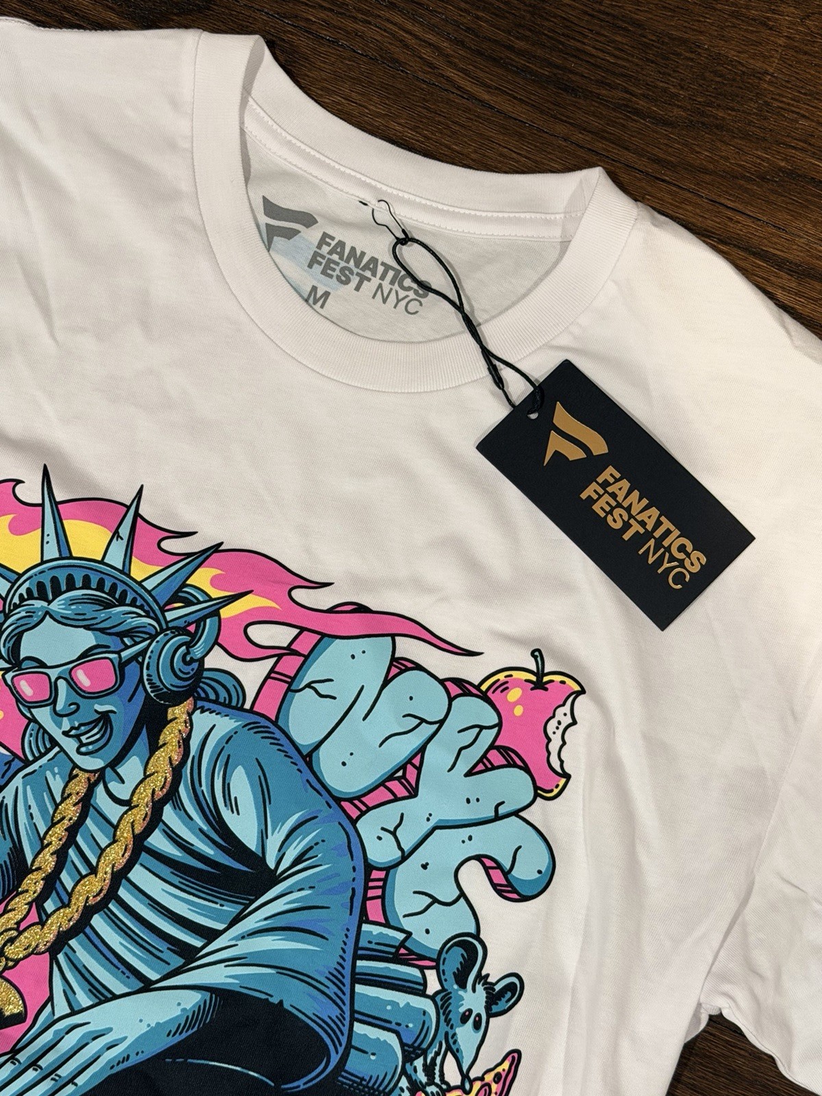 Fanatics Fest 2026 NYC Tee T-Shirt Size Medium Mens NYCFF Sold Out Event 🔥🔥🔥
