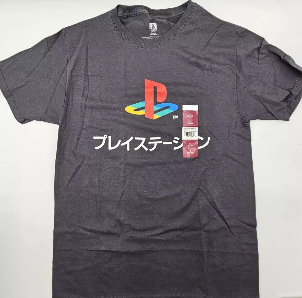 Brand New Japanese PlayStation Men’s Graphic Tee Short Sleeves Small S 34-36