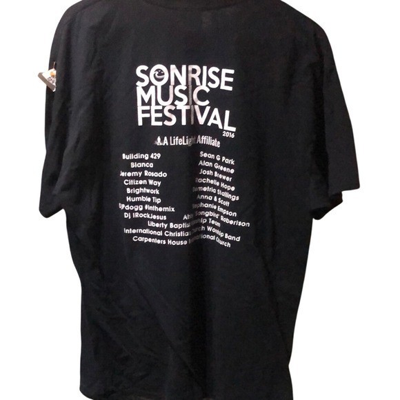Sonrise Music Festival Black T-Shirt 2016