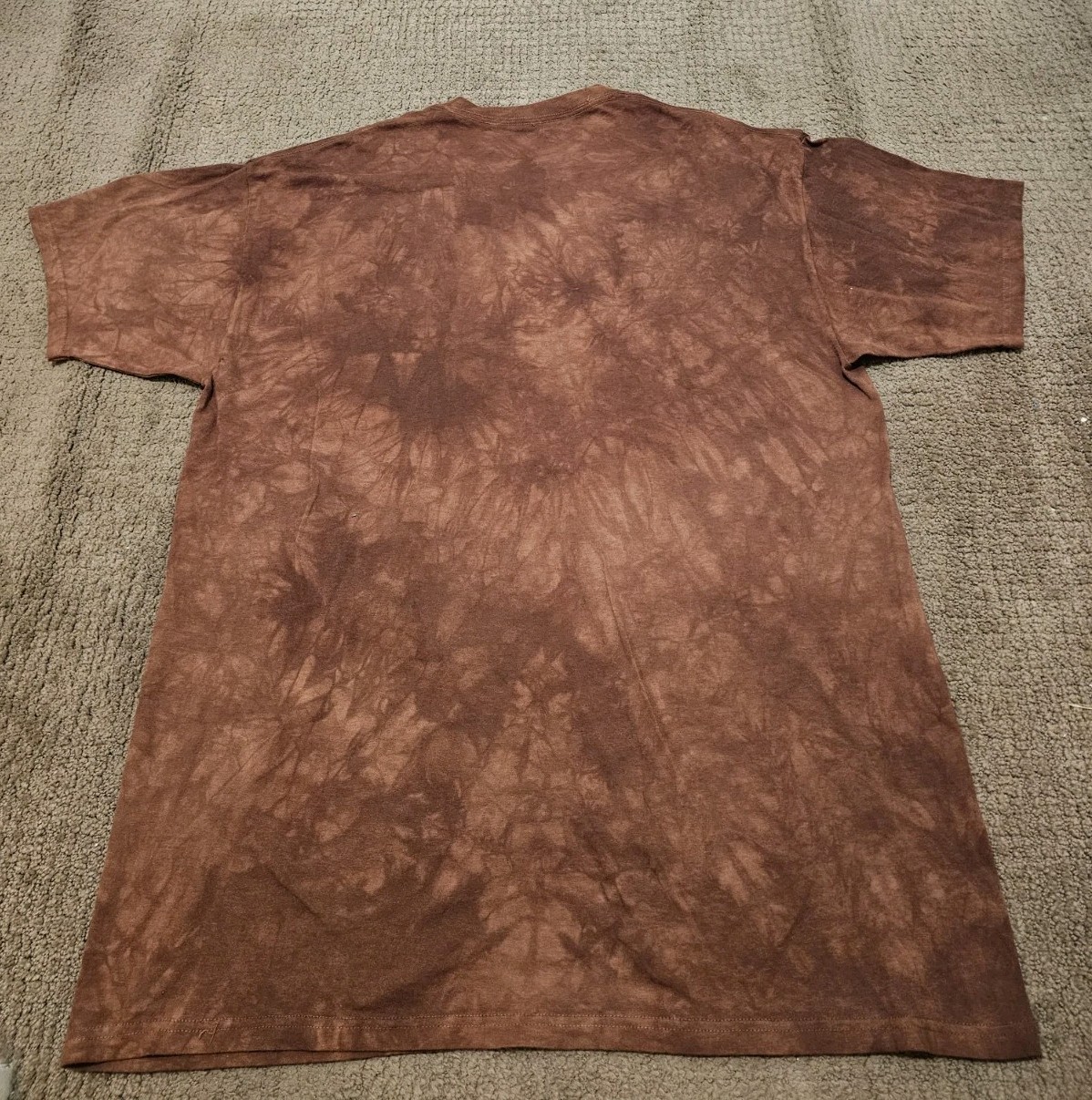 THE MOUNTAIN American Indian Marine Brown Tie Dye T-SHIRT – 2XL