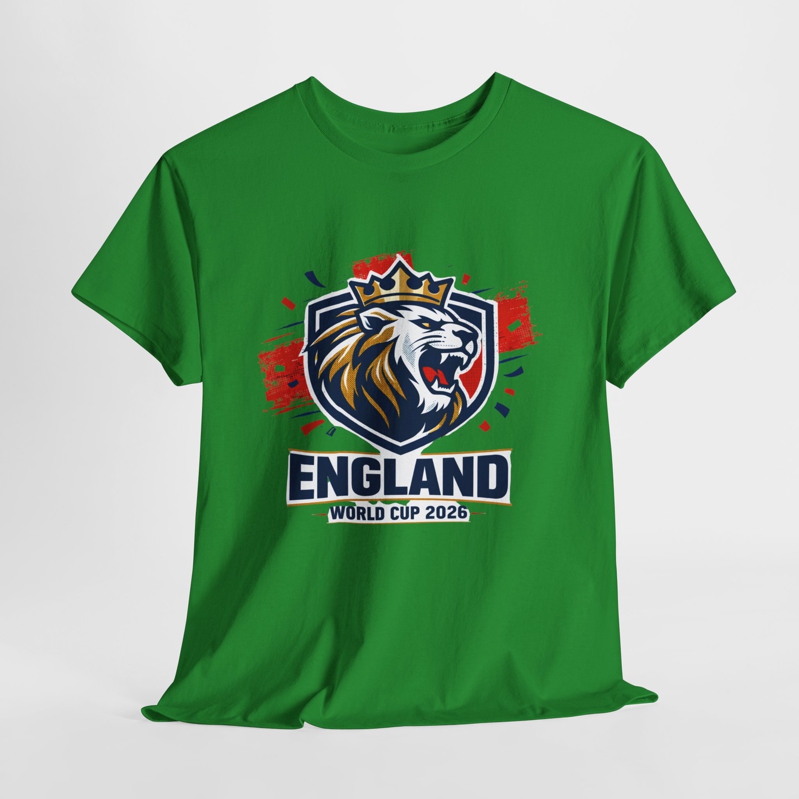 England Lion Crest T-Shirt | World Cup 2026 Football Tee
