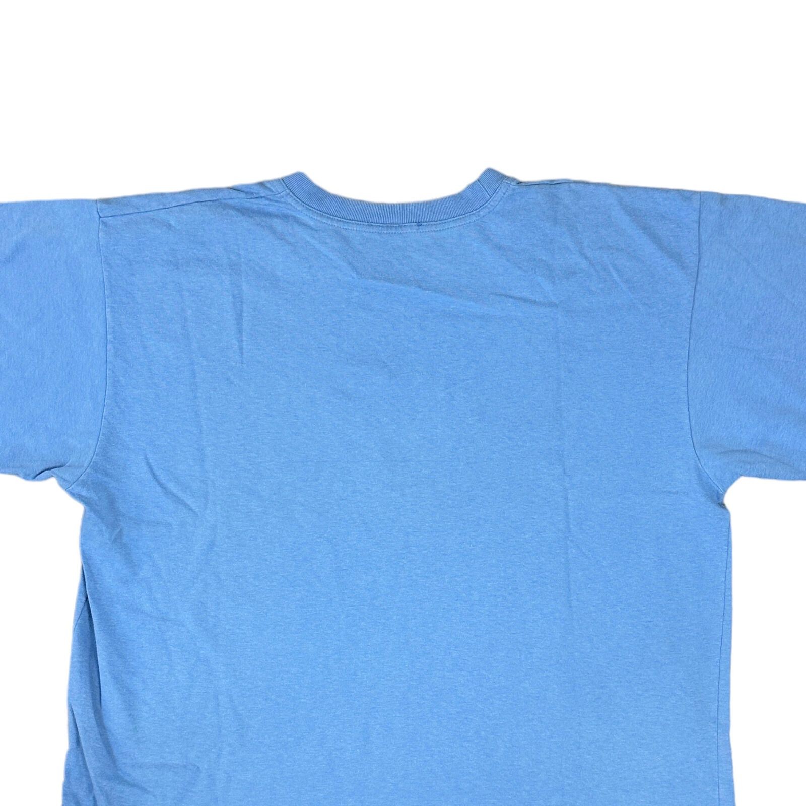 Vintage Perth Australia T-Shirt Big Logo Spell Out Short Sleeve Blue Mens XL