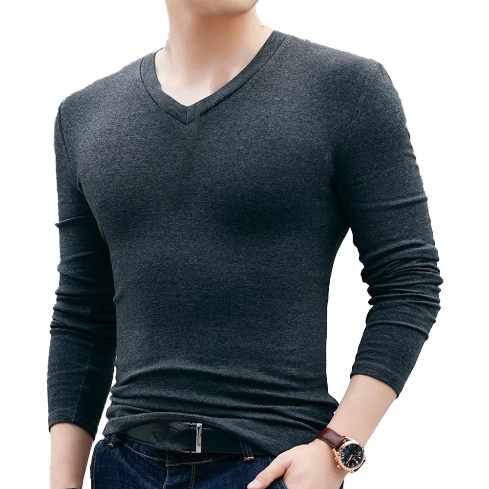 Top T Shirt Fall Spring Summer Activewear Blouse Casual Long Sleeve Mens