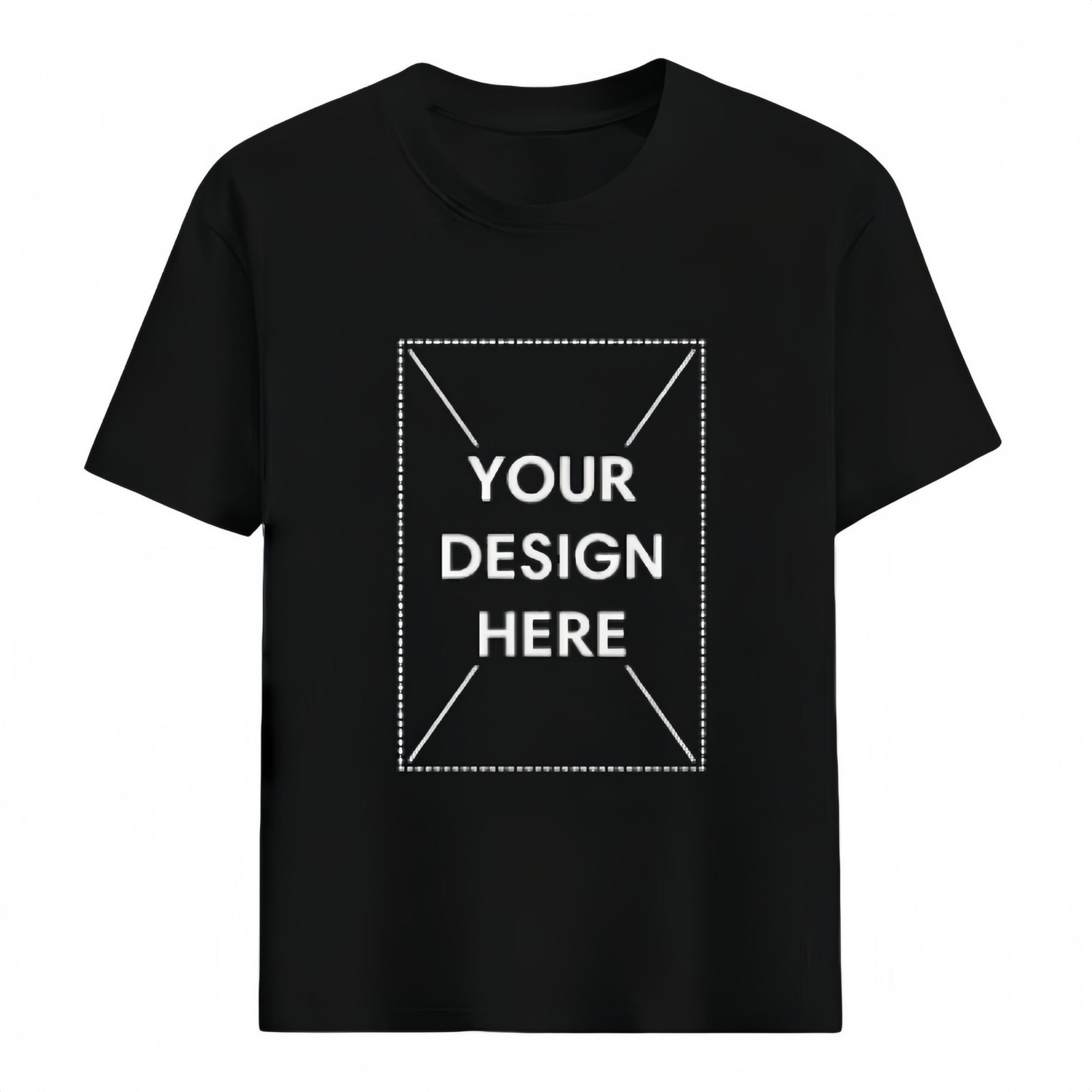 Custom Adult T-Shirt – Front & Back Print with Your Image – Personalized Design