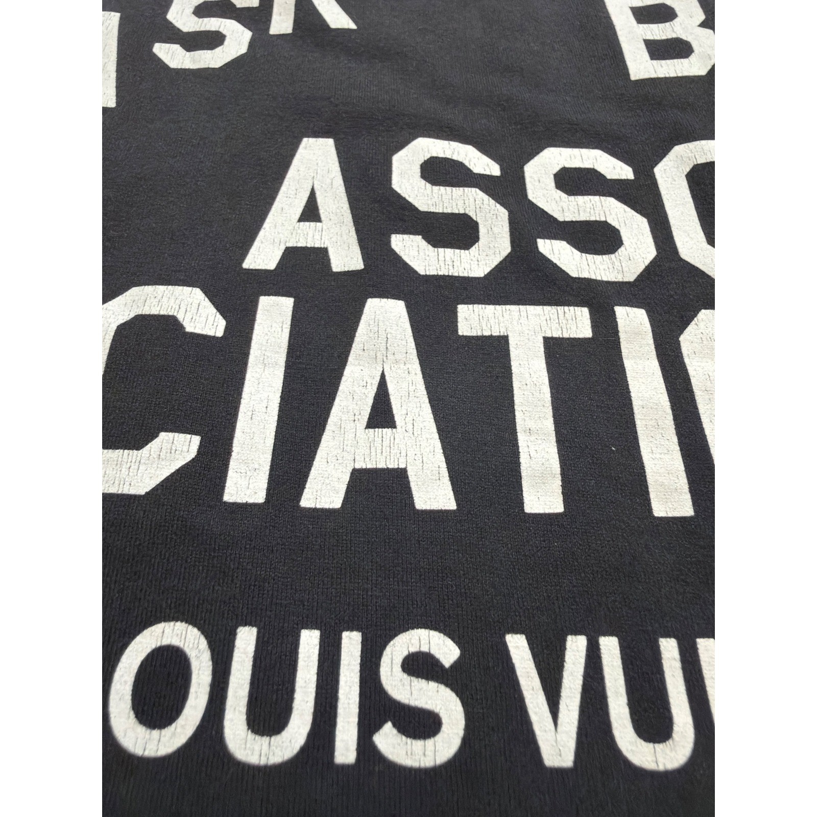 Louis Vuitton x NBA Logo Graphic T-Shirt Black Virgil Abloh RM212M L