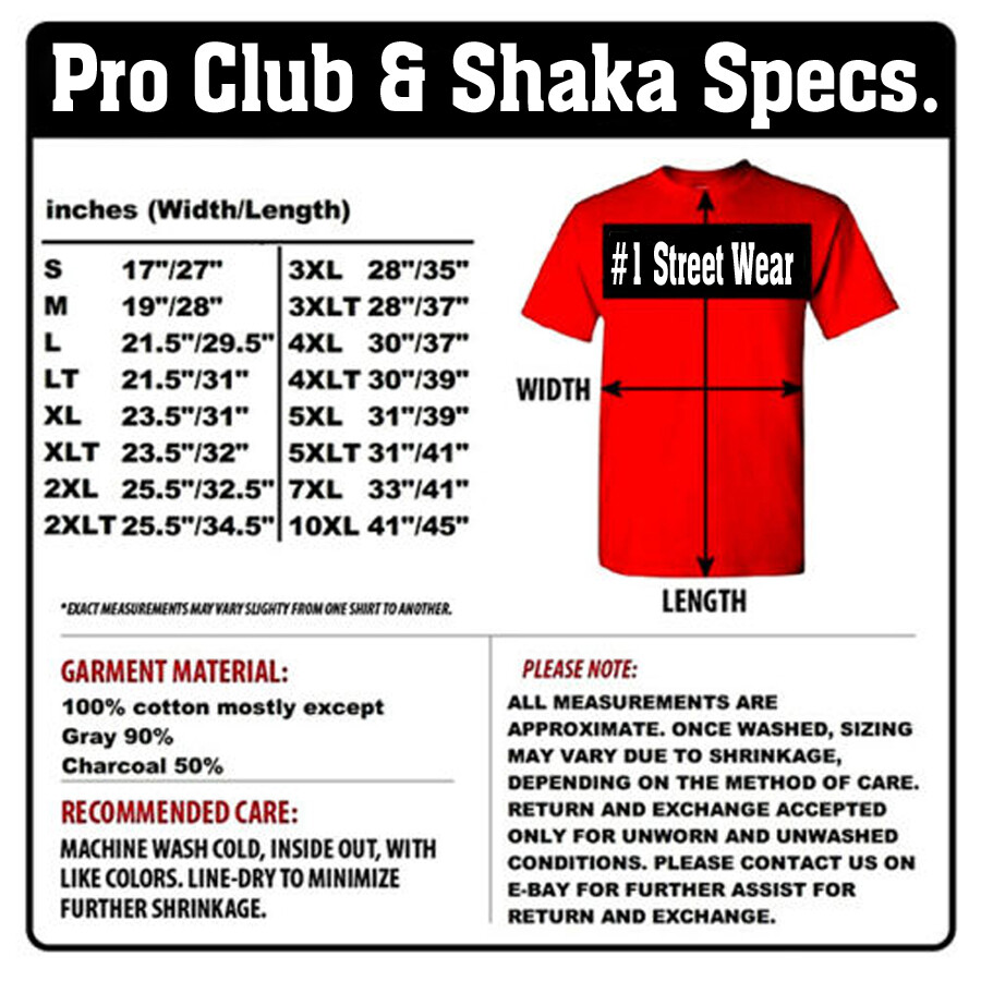 Big & Tall Toon “J” Rookie of the Year Sport Graphic Tee Shirt Pro Club Shaka T