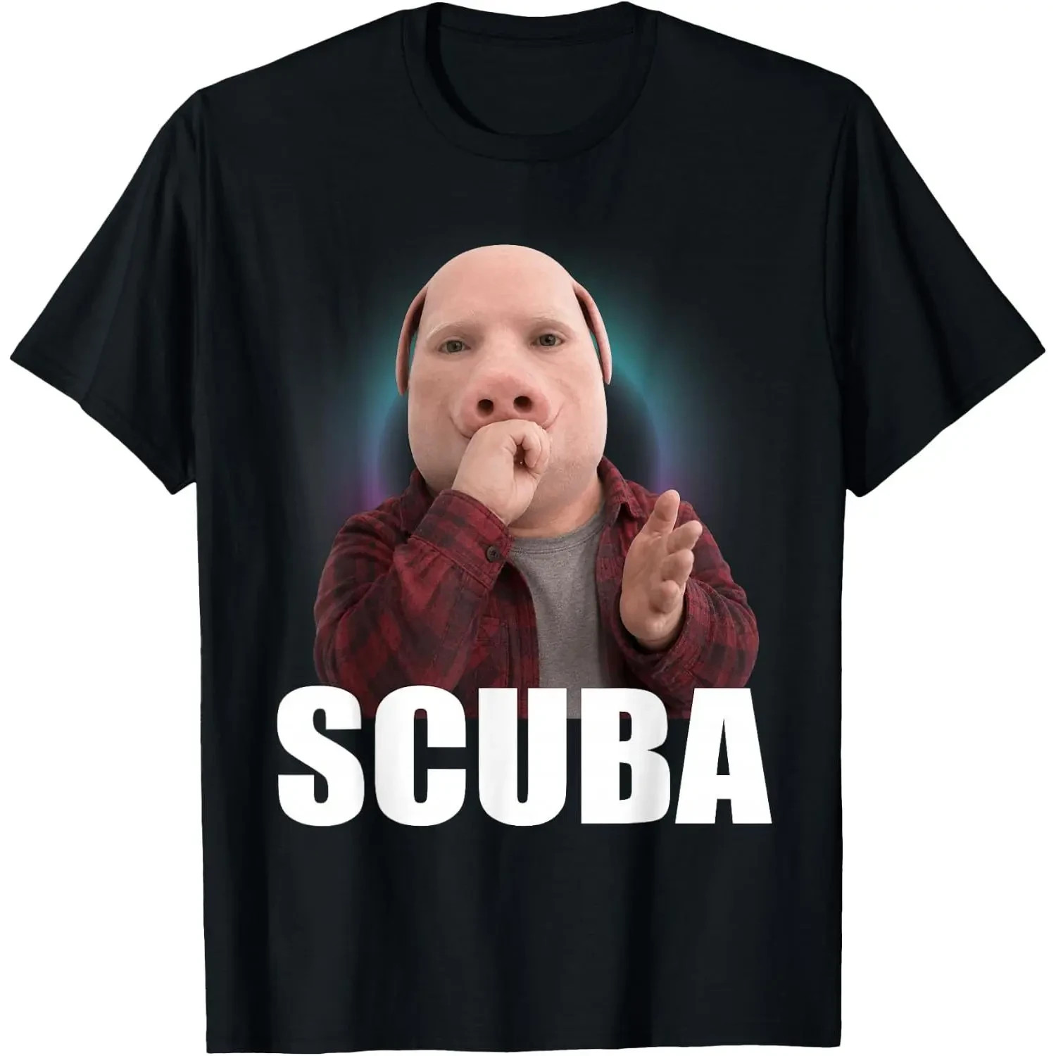 Funny Scuba Dance Meme John Pork BrainRot T-Shirt