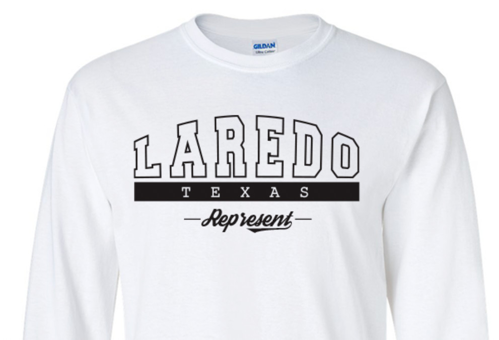 Laredo Texas State T-Shirt Long Sleeve Graphic Tees Unisex Apparel