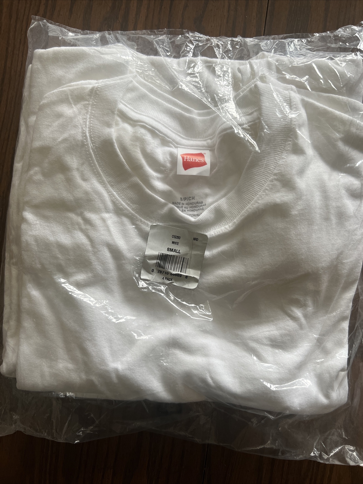 Hanes ComfortSoft® Men’s Short-Sleeve Crewneck T-Shirt 4-Pack O5280 Size Small