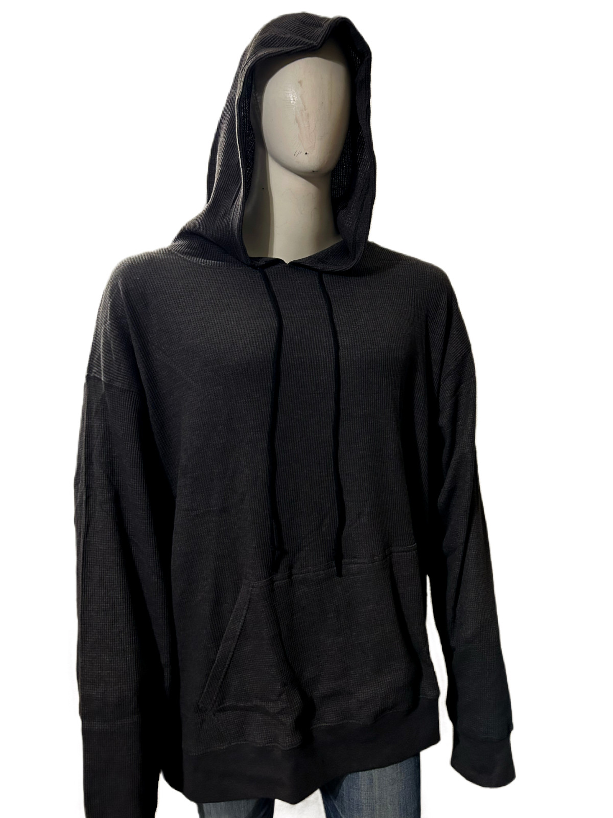 Styllion Big and Tall – Mens THERMAL Hoodie (3XLT-5XLT)