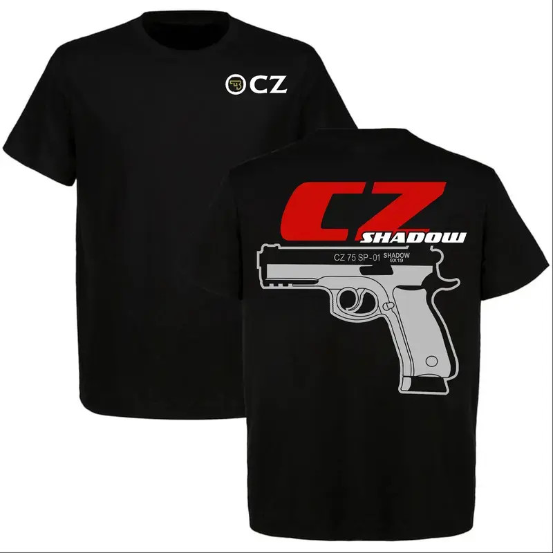 CZ Shadow SP-01 T-Shirt, CZ Shadow Pistol Graphic Tee, Tactical Shooting Sports