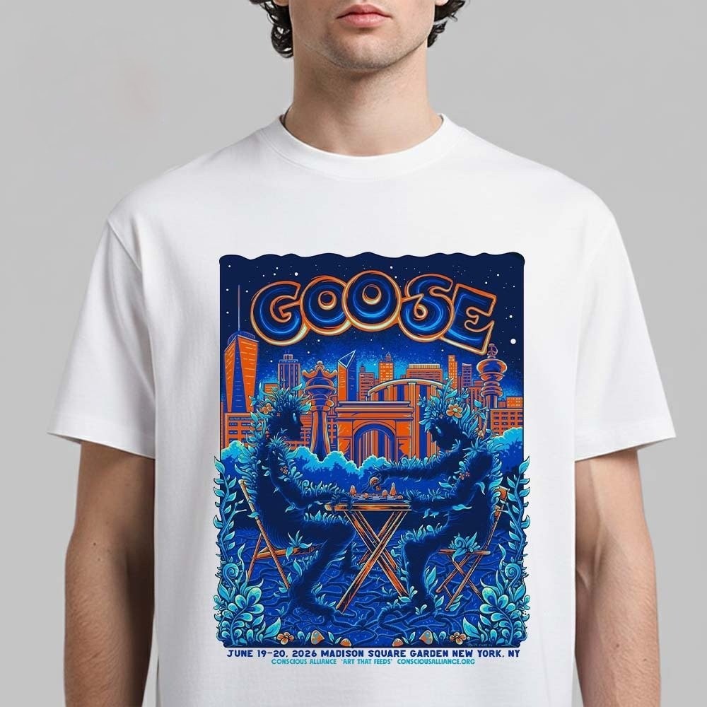 Goose Madison Square Garden New York 2026 T-Shirt