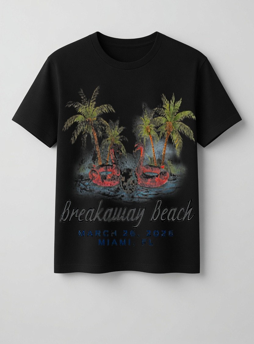 Mens Breakaway Beach Tee Premium Tri-Blend T-Shirt
