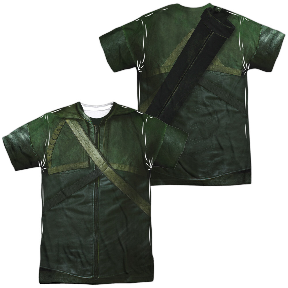 Arrow Uniform Unisex Adult Halloween Costume T Shirt, S-3XL
