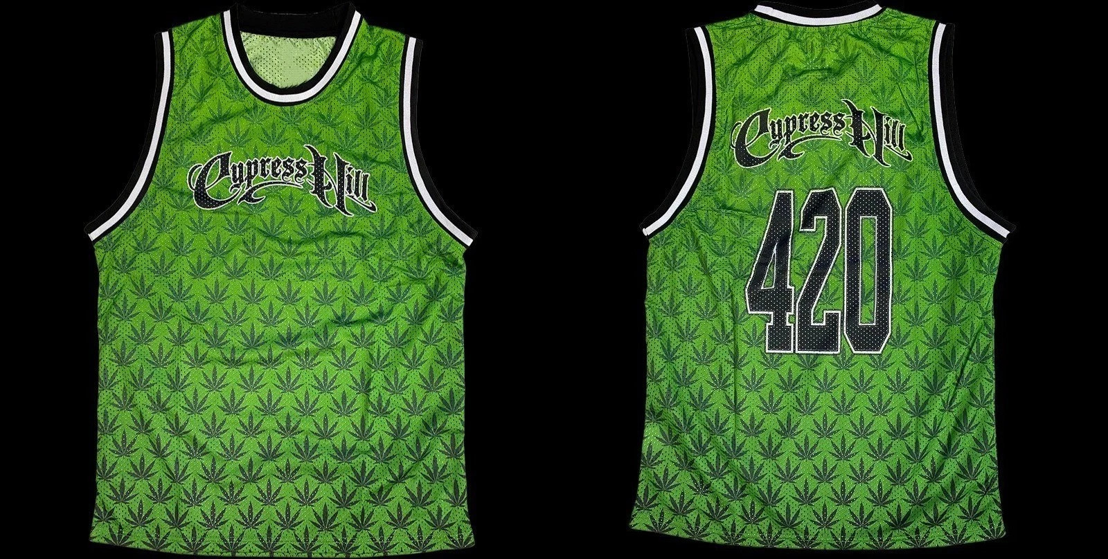 420 Cypress Hill AOP shirt basketball jersey Shirt All sizes S to 6XL BT2240
