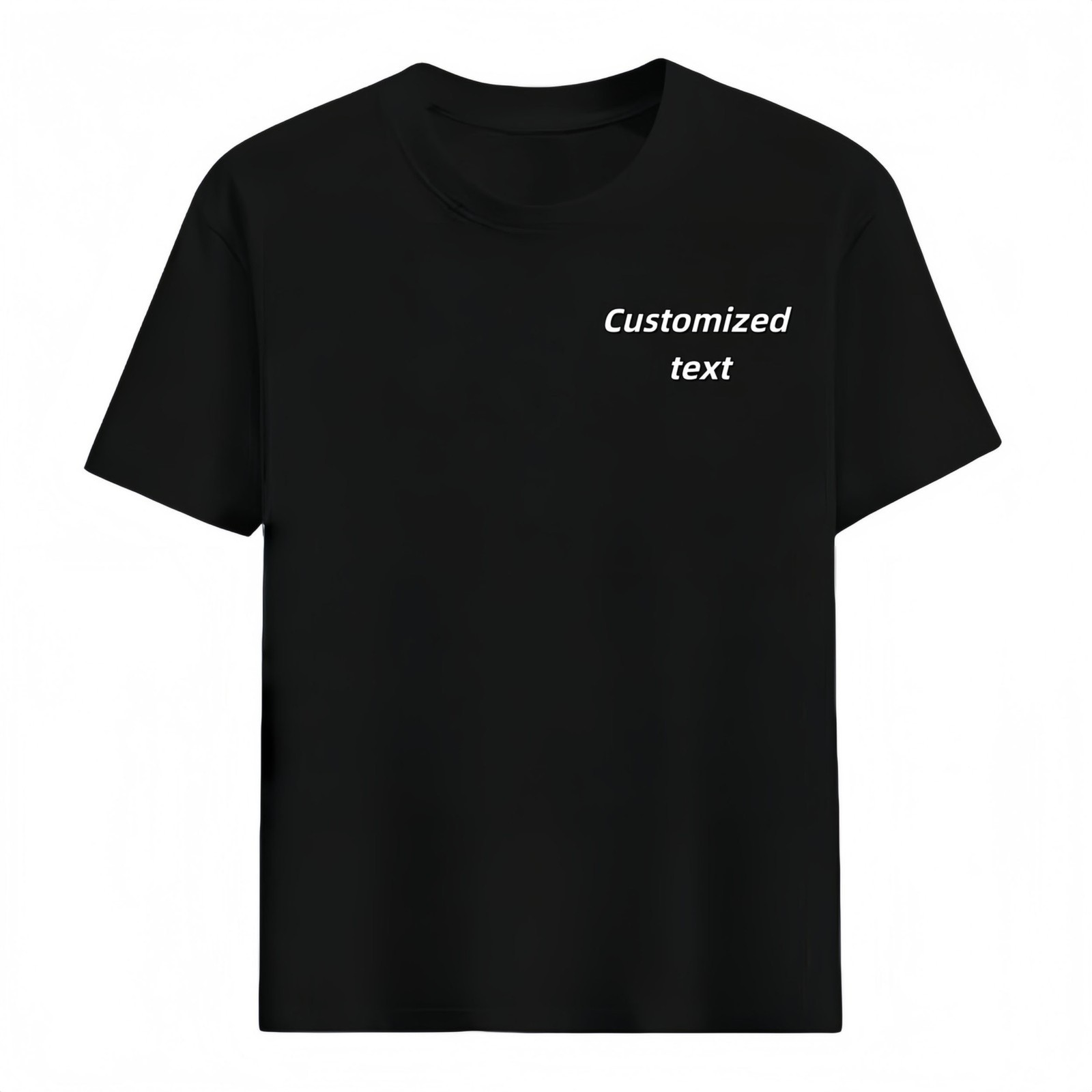Custom Adult T-Shirt – Front & Back Print with Your Image – Personalized Design