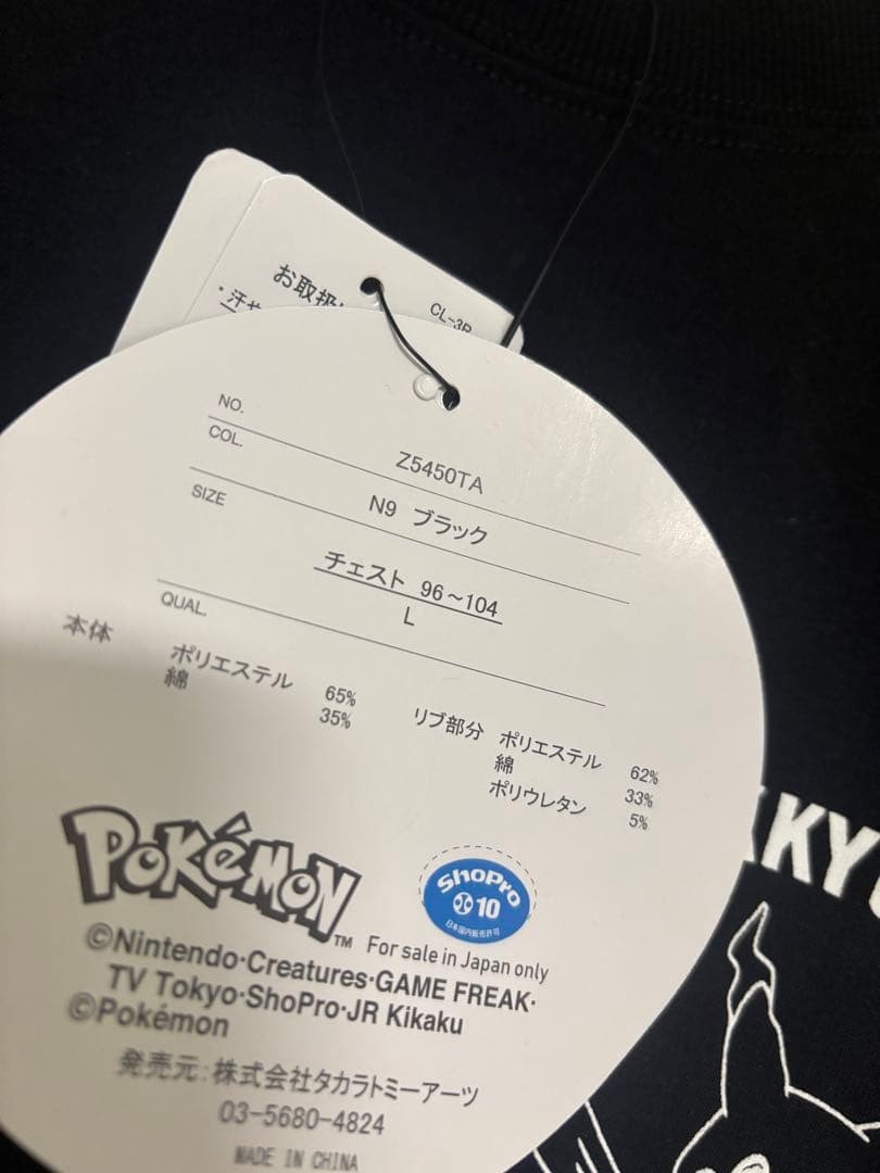 Pokemon Mimikkyu Long Sleeve T-Shirt Oversized Avail / Shimamura Anime Apparel