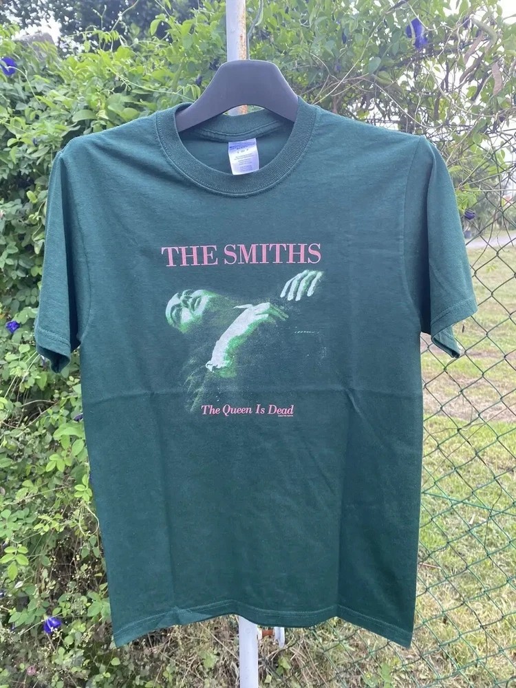 Vintage The Smiths The Queen Is Dead 2004 Tees Blue Color Unisex Shirt
