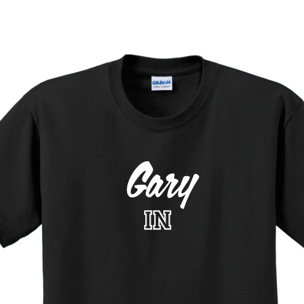 Gary, Indiana State T-Shirt Short Sleeve Graphic Tee Unisex apparel