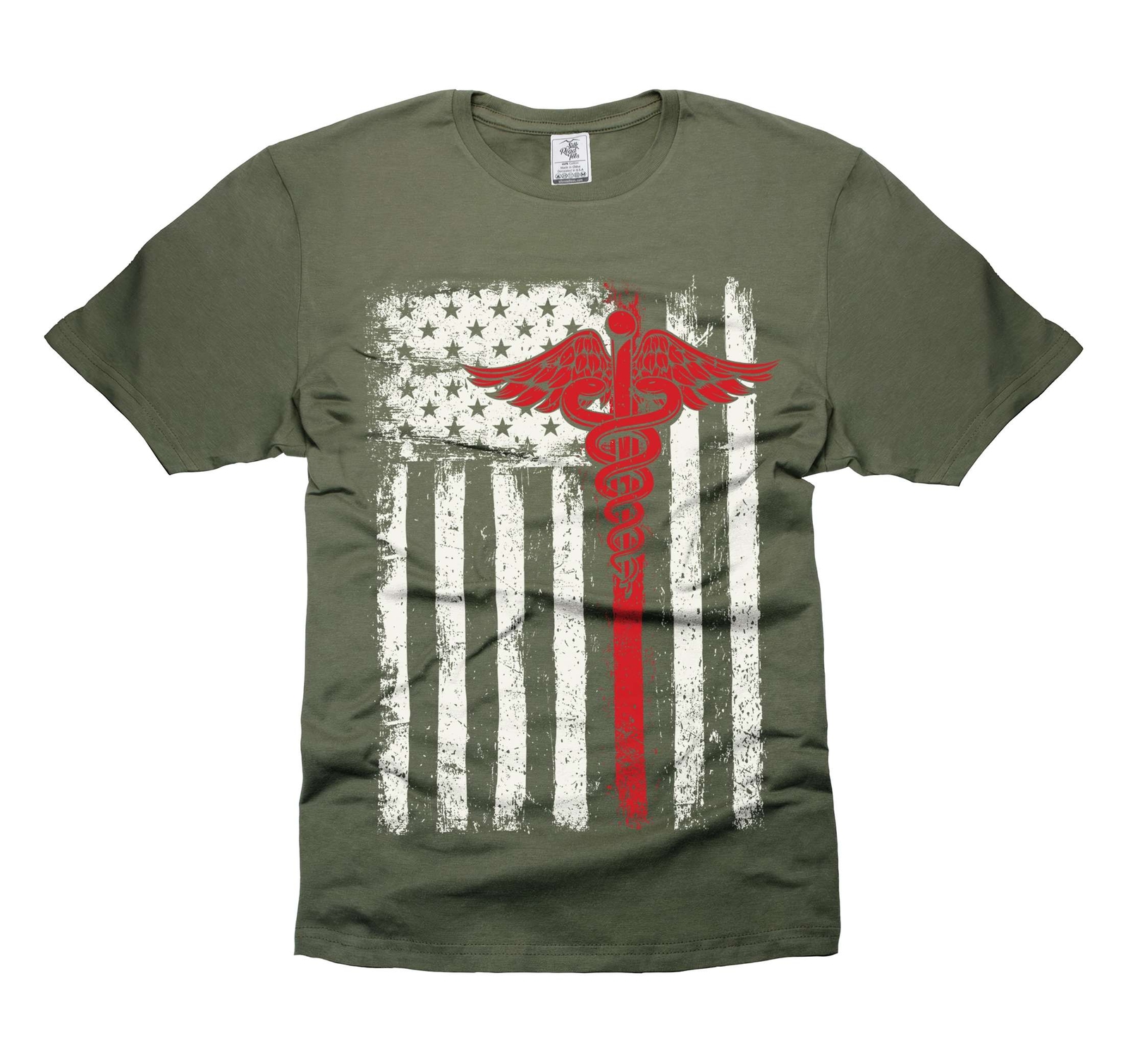 American Medical Flag Shirt Patriotic Shirts Nurse Doctor Shirts RN EMT Shirts