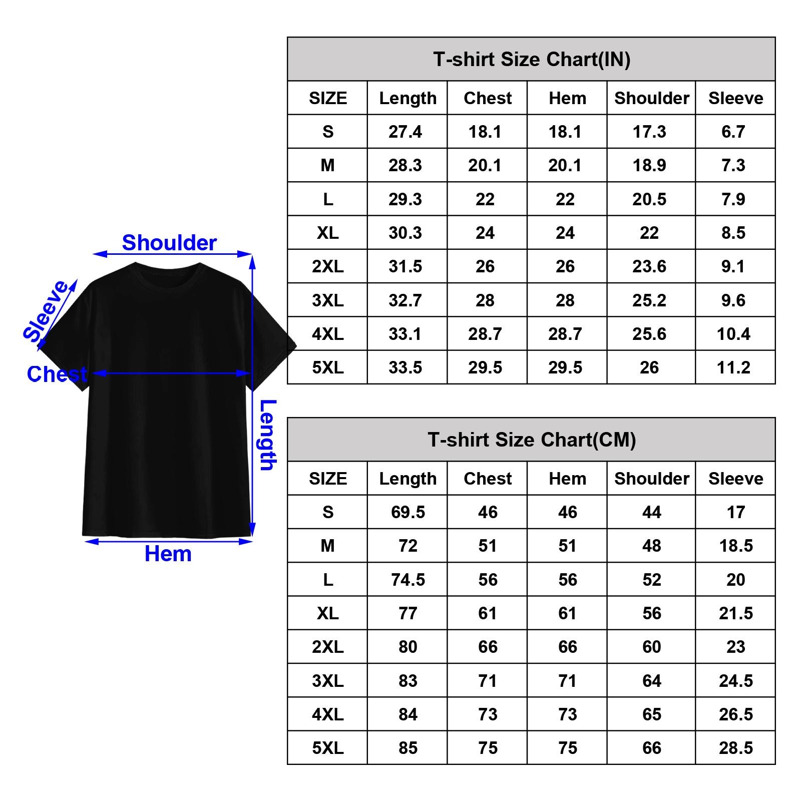 Unisex Crew Neck Casual T-Shirt Comfortable Stretch Fabric Summer Wear❀