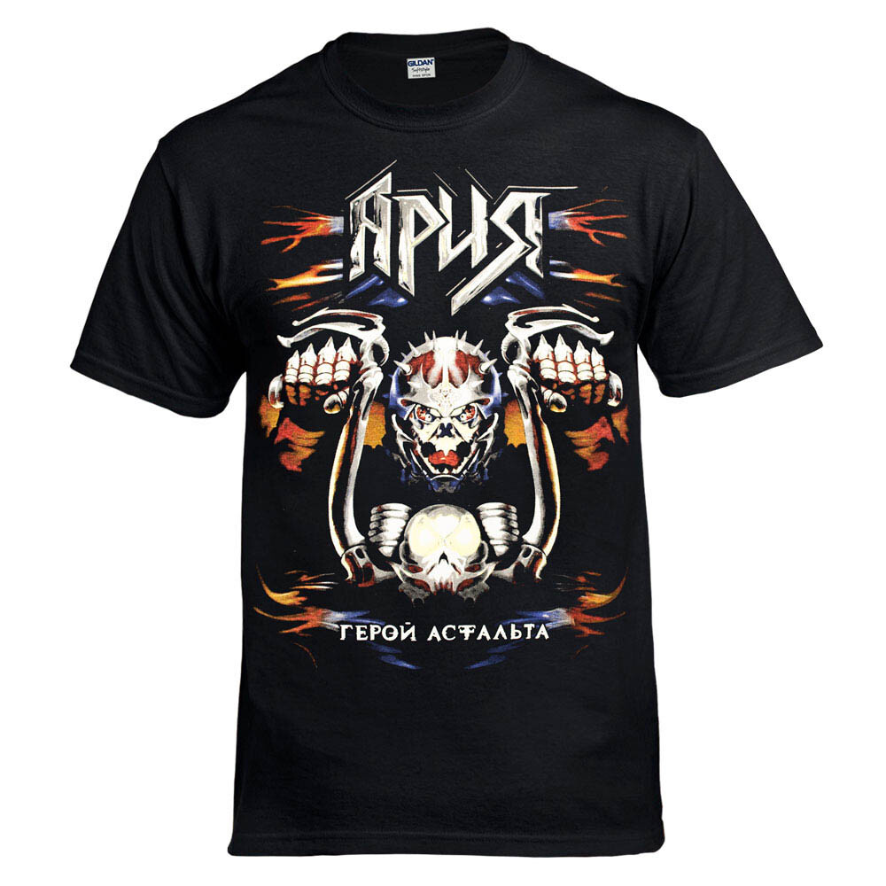 ARIA Hero Of Asphalt АРИЯ Герой Aсфальта Black T-Shirt