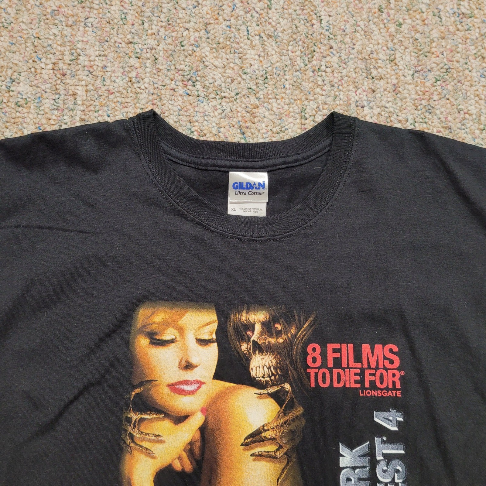 After Dark Horrorfest Shirt XL Lionsgate Horror Fest Shirt Movie Promo USA