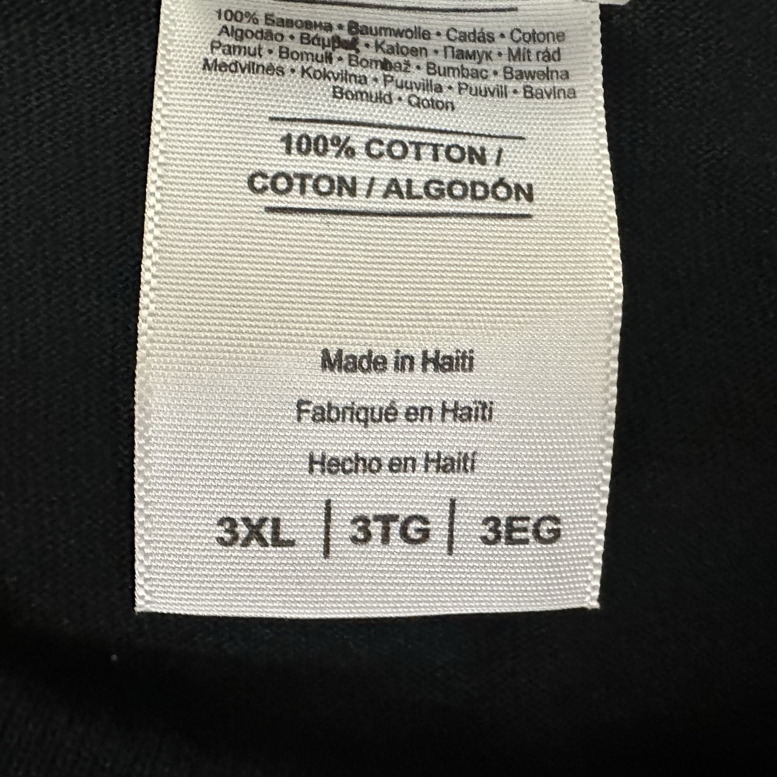 Men’s “All Hail the Leaf” JR Tobacco Cigar Black Shirt Size 3XL