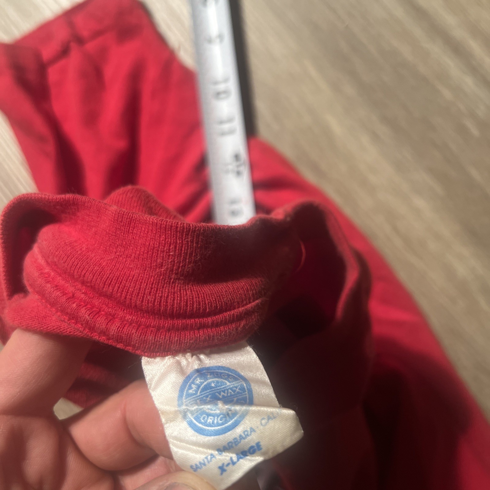 Vintage Sex Wax Tshirt Early 80s Red Large Two Sided Surfing Surf Culture Punk